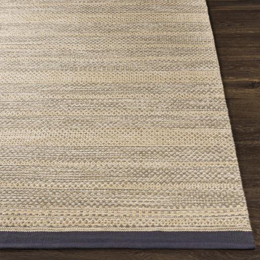 Surya Osasuna OSA-2305 Beige Charcoal 5' x 7'6" Rug