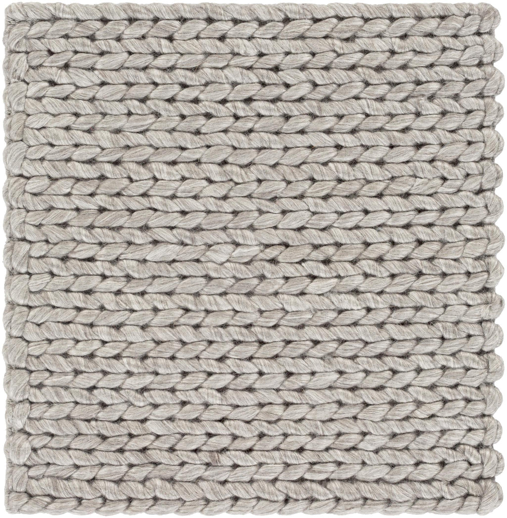 Surya Ozark OZK-2300 Ivory Medium Gray 5' x 7'6" Rug