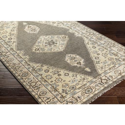 Surya Palais PAL-2304 Charcoal Dark Brown 10' x 14' Rug