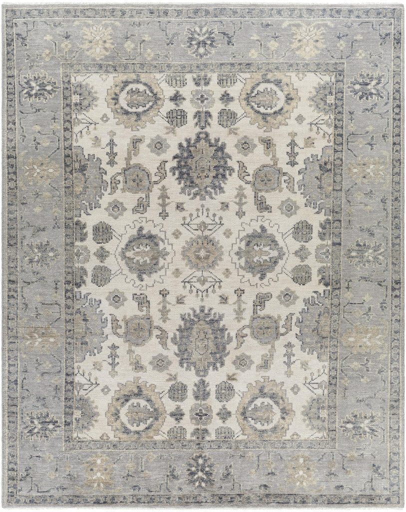 Surya Palais PAL-2305 Charcoal Ivory 2' x 3' Rug