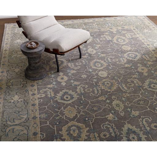 Surya Palais PAL-2307 Gray Ivory 2' x 3' Rug