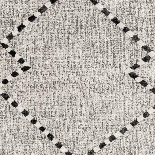 Surya Palermo PLR-2302 Black Charcoal 5'7" x 7' Rug