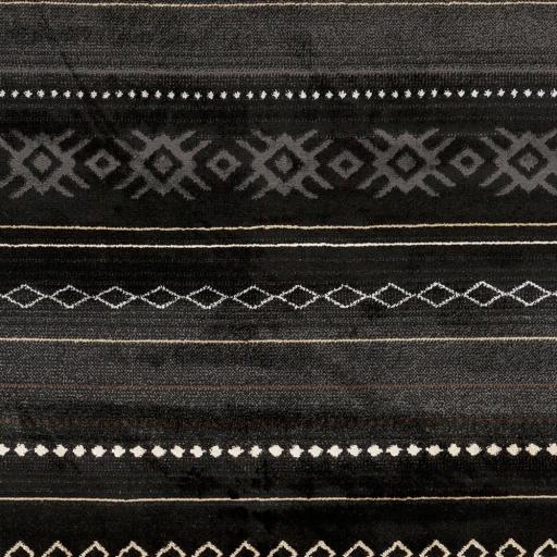 Surya Paramount PAR-1047 Black Charcoal 1'10" x 2'11" Rug