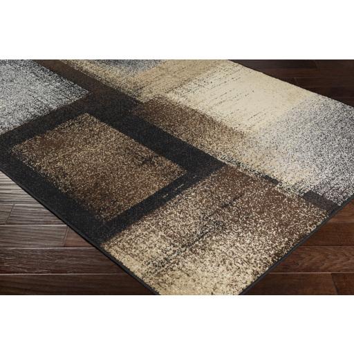 Surya Paramount PAR-1086 Black Charcoal 1'10" x 2'11" Rug