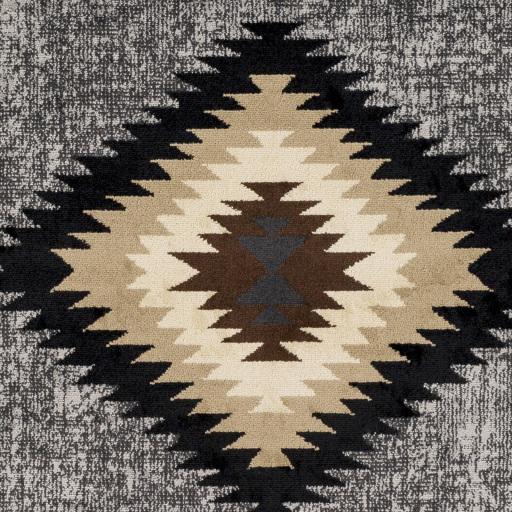 Surya Paramount PAR-1094 Black Charcoal 1'10" x 2'11" Rug