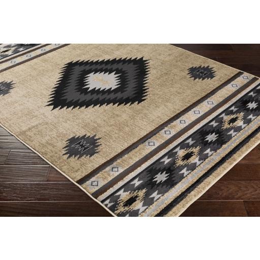 Surya Paramount PAR-1096 Black Charcoal 1'10" x 2'11" Rug