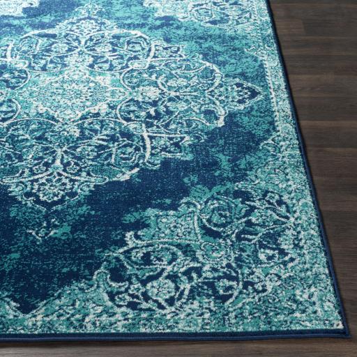 Surya Paramount PAR-1098 Aqua Cream 1'10" x 2'11" Rug