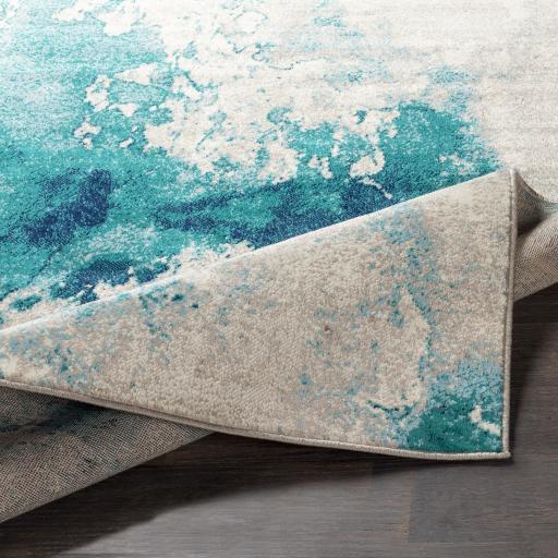 Surya Paramount PAR-1106 Aqua Cream 8'10" x 12'10" Rug