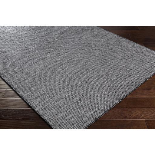 Surya Pasadena PSA-2309 Black Taupe 6'4" x 9' Rug