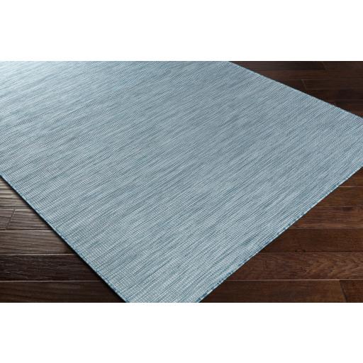 Surya Pasadena PSA-2311 Aqua Blue 2'6" x 7'3" Rug