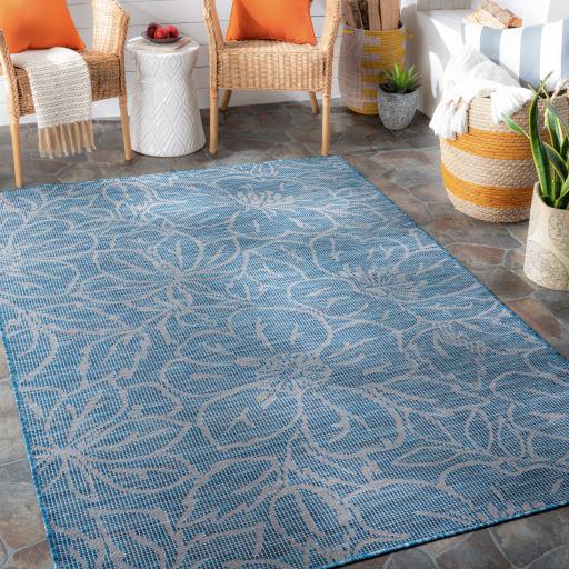 Surya Pasadena PSA-2327 Blue Dark Blue 2'6" x 4' Rug