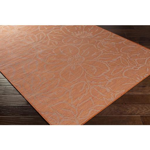 Surya Pasadena PSA-2328 Orange 2'6" x 7'3" Rug