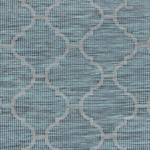 Surya Pasadena PSA-2342 Aqua Black 2'6" x 7'3" Rug