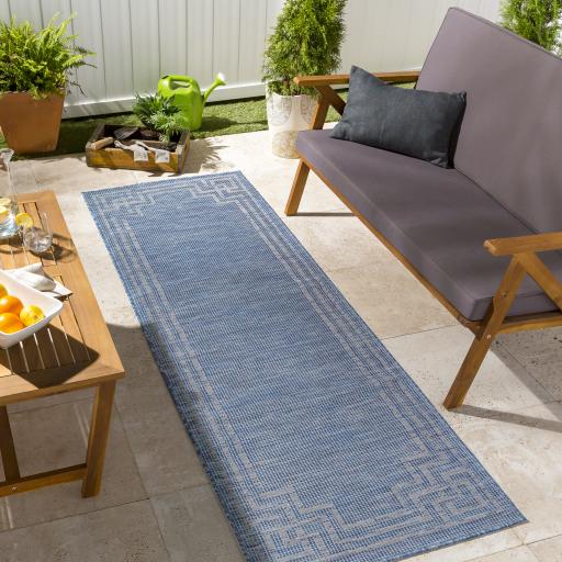 Surya Pasadena PSA-2351 Blue 2'6" x 7'3" Rug