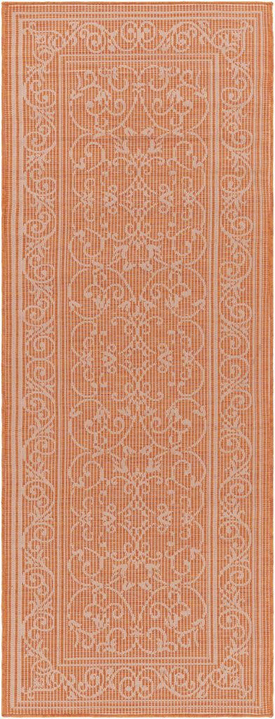 Surya Pasadena PSA-2360 Burnt Orange 2'6" x 7'3" Rug