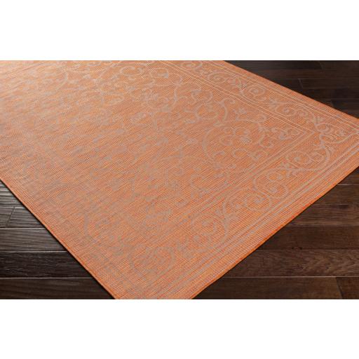 Surya Pasadena PSA-2360 Burnt Orange 2'6" x 7'3" Rug