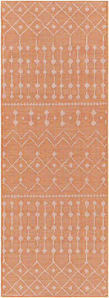 Surya Pasadena PSA-2377 Burnt Orange 2'6" x 7'3" Rug