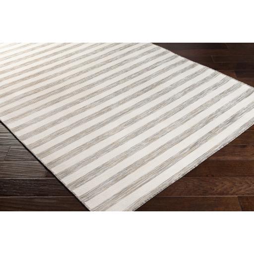 Surya Pasadena PSA-2381 Brown Cream 5'3" x 7'3" Rug