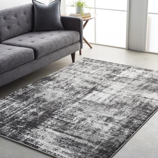 Surya Pepin PEI-1006 Black Charcoal 7'10" x 10' Rug