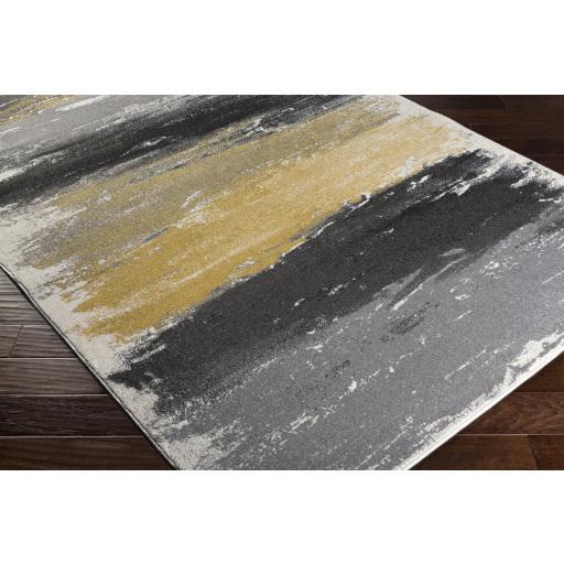 Surya Pepin PEI-1008 Black Charcoal 5'3" x 7'7" Rug