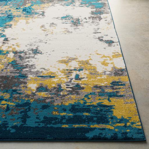 Surya Pepin PEI-1012 Charcoal Cream 2' x 2'11" Rug