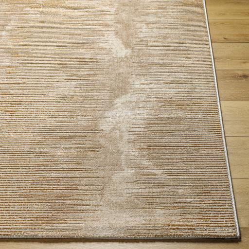 Surya Perception PCP-2316 Light Brown Metallic Gold 5'3" x 7' Rug