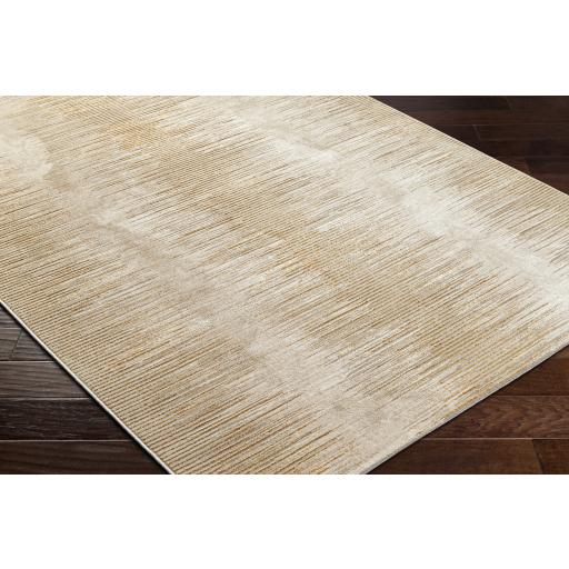 Surya Perception PCP-2316 Light Brown Metallic Gold 5'3" x 7' Rug