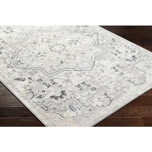 Surya Perception PCP-2317 Beige Charcoal 5'3" x 7' Rug