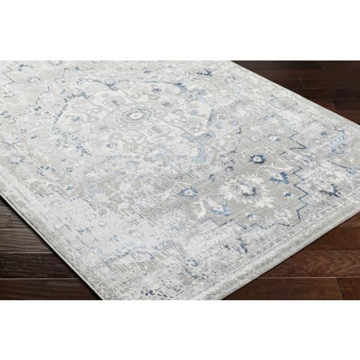 Surya Perception PCP-2318 Cream Gray 5'3" x 7' Rug