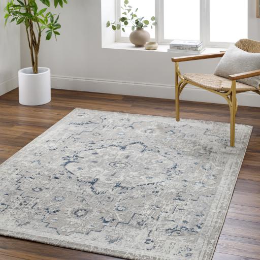 Surya Perception PCP-2318 Cream Gray 6'7" x 9'2" Rug