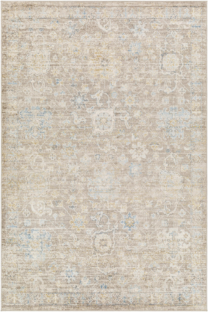 Surya Pertek PTK-2303 Dark Blue Dark Brown 2' x 2'11" Rug