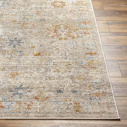 Surya Pertek PTK-2304 Dark Blue Dark Brown 2' x 2'11" Rug