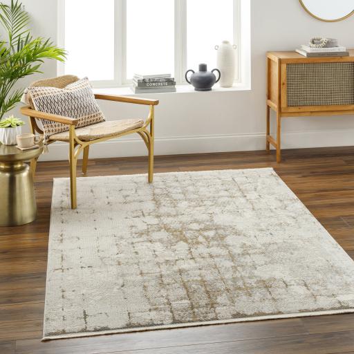 Surya Perugia PRG-2306 Amber Cream 5'3" x 7' Rug