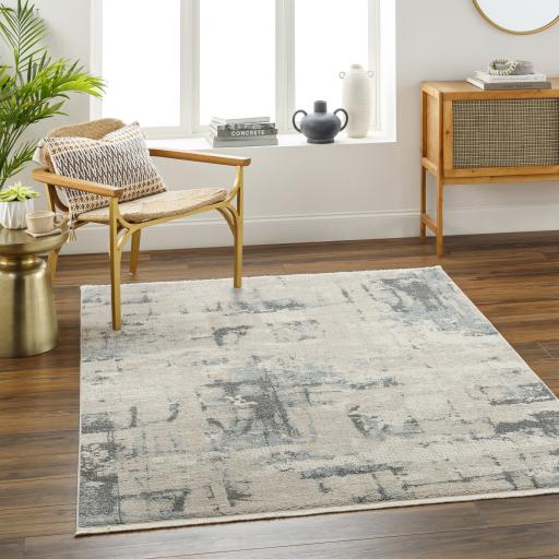 Surya Perugia PRG-2308 Cream Dark Blue 2' x 3' Rug