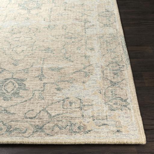 Surya Piastrella PST-2303 Beige Dark Green 2' x 3' Rug