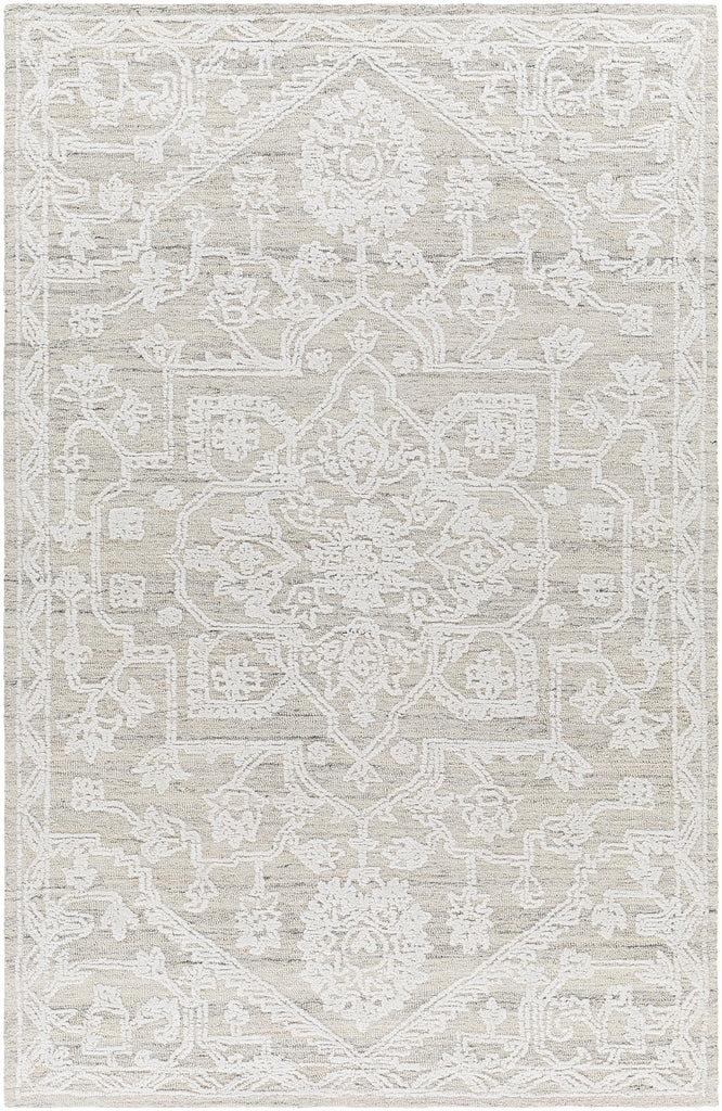 Surya Piazza PZZ-2304 Beige Charcoal 2' x 3' Rug