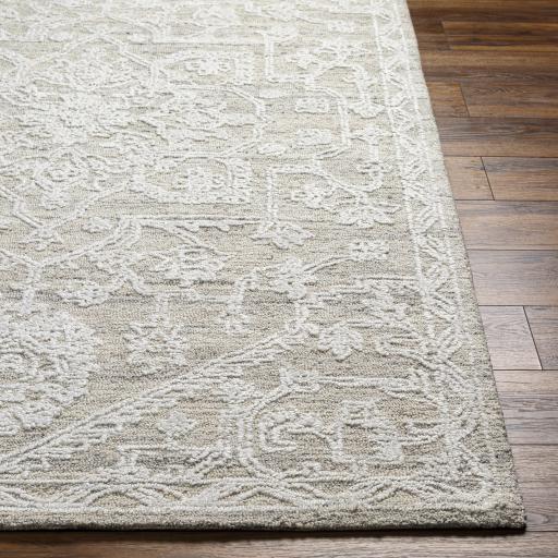 Surya Piazza PZZ-2304 Beige Charcoal 2' x 3' Rug