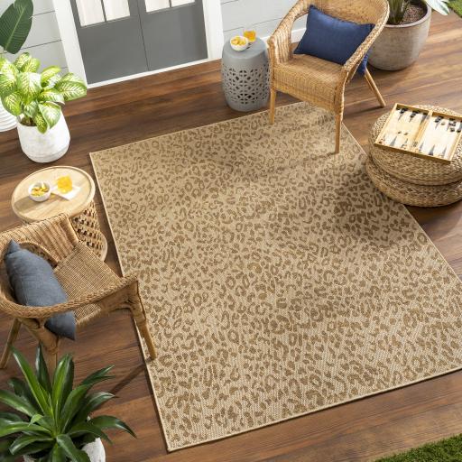 Surya Pismo Beach PMB-2300 Amber Dark Brown 2' x 2'11" Rug