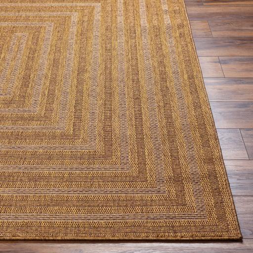 Surya Pismo Beach PMB-2305 Amber Dark Brown 2' x 2'11" Rug