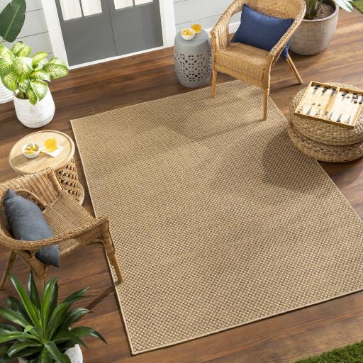 Surya Pismo Beach PMB-2308 Amber Dark Brown 2' x 2'11" Rug