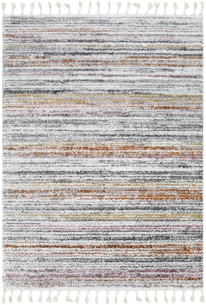 Surya Polaris PRI-2301 Amber Black 5'2" x 7' Rug