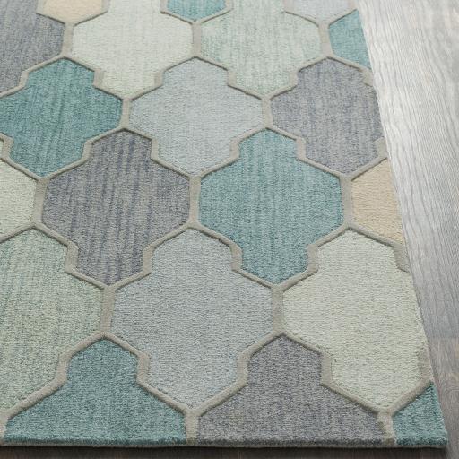 Surya Pollack AWAH-2036 Charcoal Dusty Sage 2' x 3' Rug