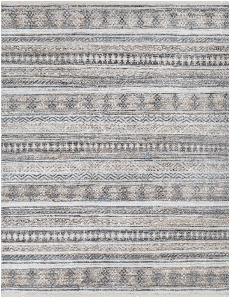 Surya Pompei PPI-2307 Black Brown 10' x 14' Rug