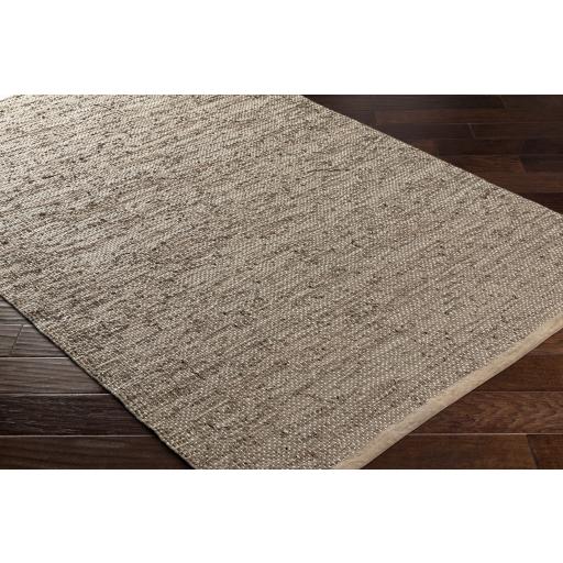 Surya Porter POE-2301 Black Charcoal 2' x 3' Rug