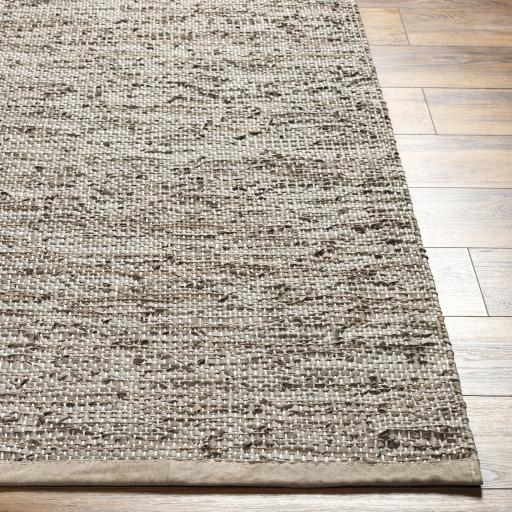 Surya Porter POE-2303 Beige Charcoal 2' x 3' Rug