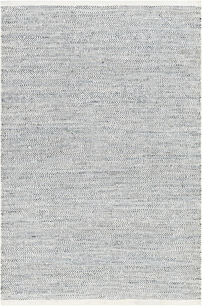 Surya Porter POE-2304 Black Light Gray 2' x 3' Rug