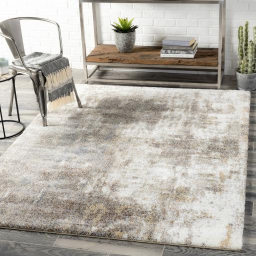 Surya Portofino PTF-2300 Cream Gray 6'7" x 9' Rug