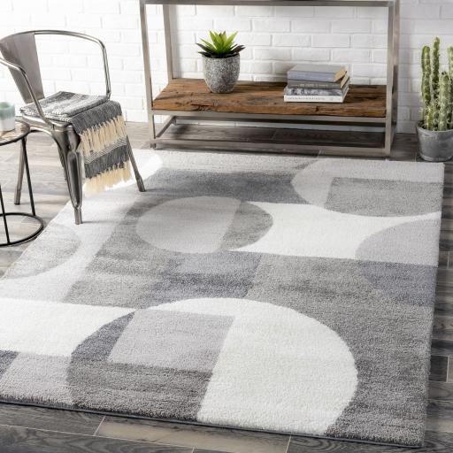 Surya Portofino PTF-2302 Cream Gray 5'3" x 7' Rug