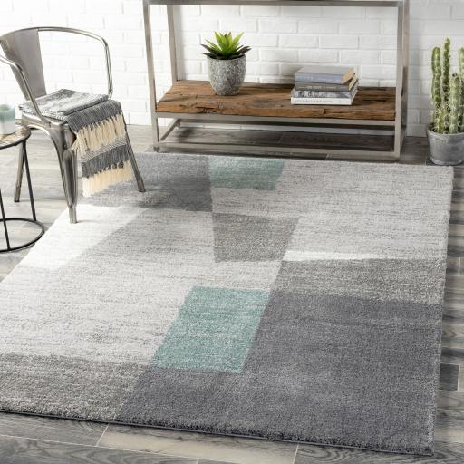 Surya Portofino PTF-2306 Cream Gray 5'3" x 7' Rug