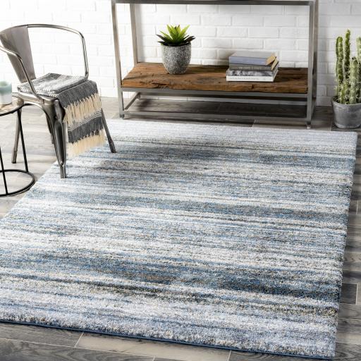 Surya Portofino PTF-2308 Cream Denim 5'3" x 7' Rug